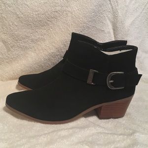 Kensie black booties